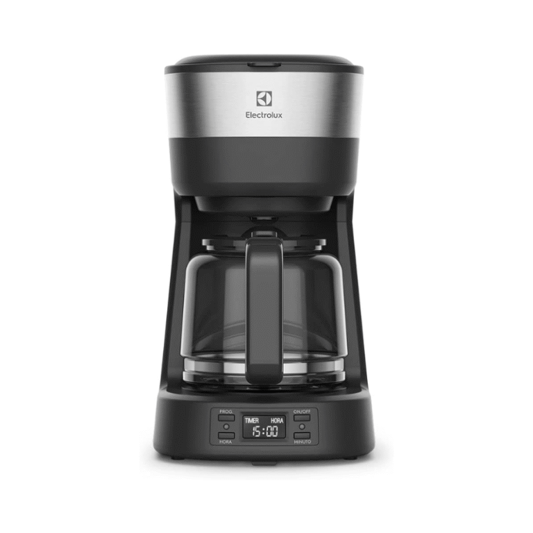 cafeteira elétrica electrolux ecm25 inox 1,2l 127v cafeteira elétrica com timer