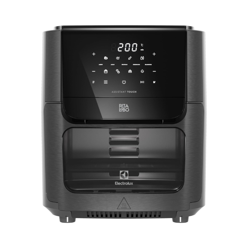 electrolux air fryer oven rita lobo 12l digital 1700w (eaf85) 127v air fryer forno 12l digital electrolux air fryer oven rita lobo 12l digital 1700w (eaf85) 127v air fryer forno 12l digital